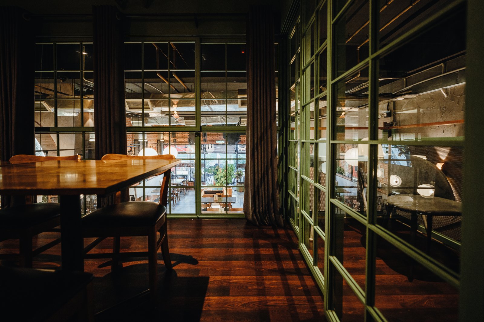 Muska KL private room overlooking the alfresco terrace