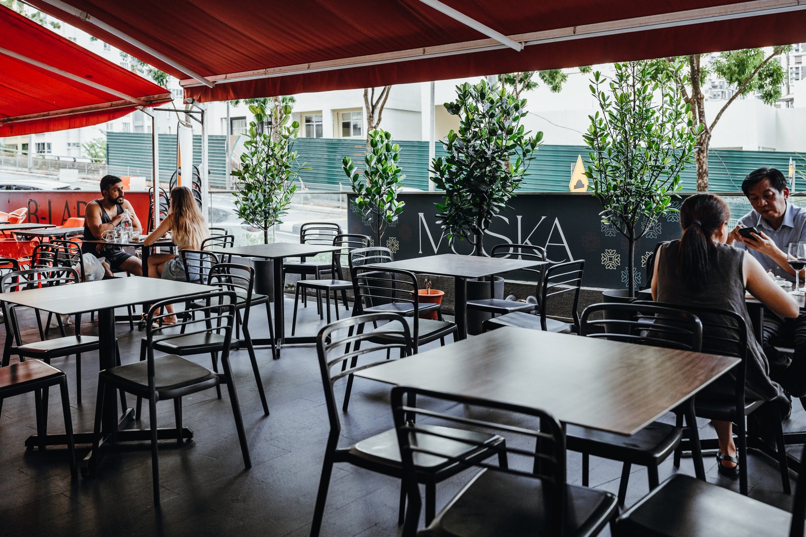 Muska KL seating area